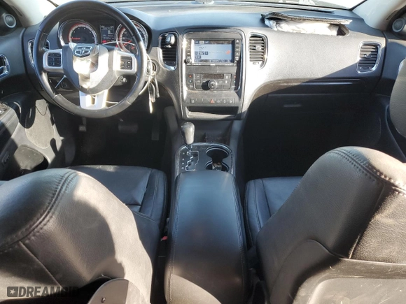 2011 Dodge Durango Crew with VIN 1D4RD4GGXBC730038, listed as a Copart auction lot 50155805 with 201,389 mi miles and Salvage Title. Bid and sale history available at carsss.com. Image 8.