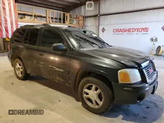 2005 GMC Envoy SLT with VIN 1GKDT13S752168679, listed as a Copart auction lot 41789945 with 0 mi miles and Salvage Title. Bid and sale history available at carsss.com. Image 4.