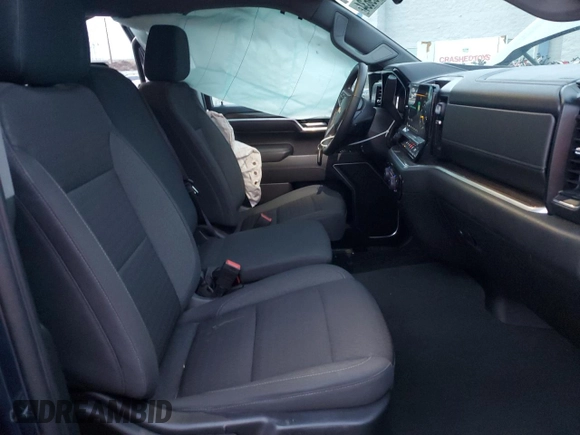 2022 Chevrolet Silverado 1500 LT with VIN 1GCPACEK5NZ630252, listed as a Copart auction lot 82709634 with 33,954 mi miles and Salvage Title. Bid and sale history available at carsss.com. Image 7.