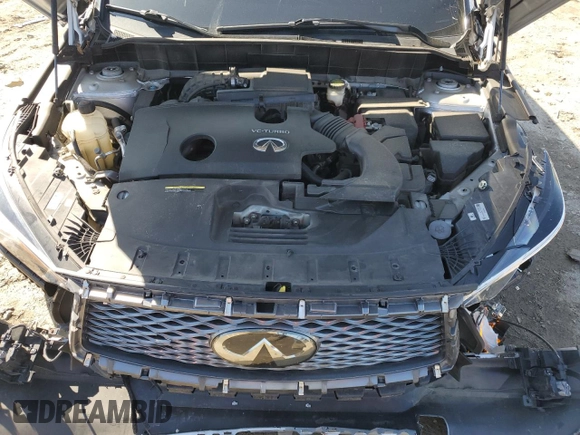 2020 Infiniti QX50 ESSENTIAL with VIN 3PCAJ5M30LF121247, listed as a Copart auction lot 82898404 with 63,177 mi miles and Salvage Title. Bid and sale history available at carsss.com. Image 12.
