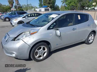 2011 Nissan LEAF SL-e z VIN JN1AZ0CP4BT004463, wystawiony jako IAAI lot #42140158 z przebiegiem 116 030 mil mil oraz . Historia ofert i sprzedaży dostępna na DreamBid. Obrazek 2.