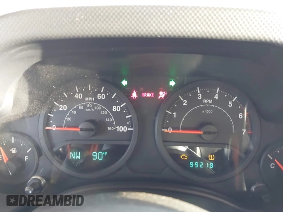 2008 Jeep Wrangler X with VIN 1J4FA24198L652934, listed as a IAAI auction lot 42573693 with 99,218 mi miles and . Bid and sale history available at DreamBid. Image 7.
