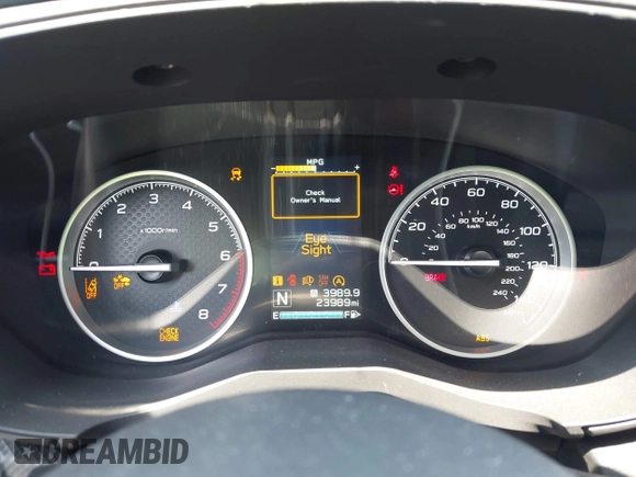 2023 Subaru Forester Premium with VIN JF2SKADC7PH438380, listed as a IAAI auction lot 42736499 with 23,989 mi miles and . Bid and sale history available at DreamBid. Image 7.