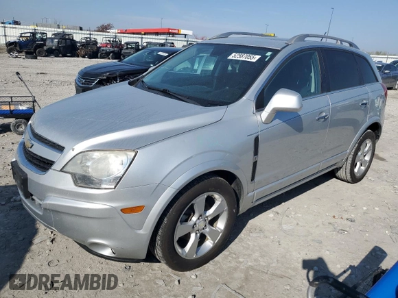2014 Chevrolet Captiva Sport LT with VIN 3GNAL3EK5ES669203, listed as a Copart auction lot 52587055 with 110,014 mi miles and Salvage Title. Bid and sale history available at DreamBid. Image 1.