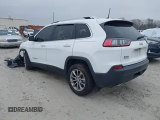 2019 Jeep Cherokee Latitude Plus with VIN 1C4PJLLN5KD171875, listed as a IAAI auction lot 41522475 with 82,161 mi miles. Bid and sale history available at carsss.com. Image 3.