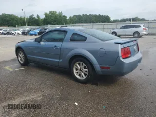 2007 Ford Mustang Deluxe with VIN 1ZVFT80N475294220, listed as a Copart auction lot 57589535 with 233,160 mi miles and Salvage title. Bid and sale history available at DreamBid. Image 2.
