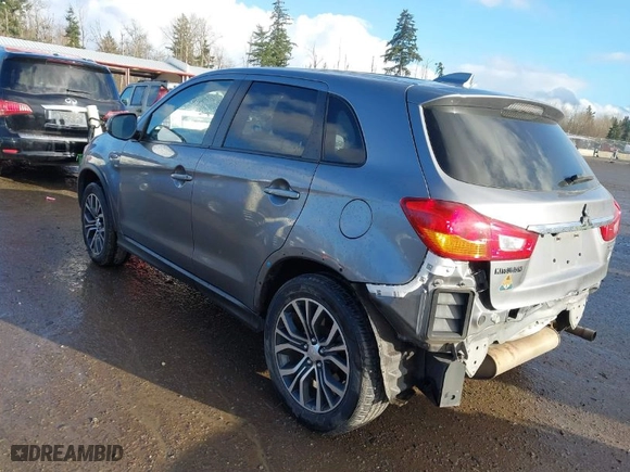 2019 Mitsubishi Outlander Sport ES 2.0 with VIN JA4AR3AU2KU029230, listed as a IAAI auction lot 41730562 with 68,530 mi miles. Bid and sale history available at carsss.com. Image 3.