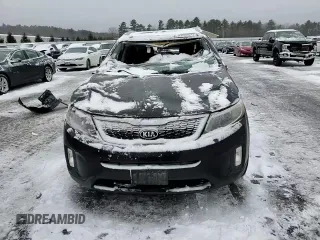 2014 Kia Sorento LX with VIN 5XYKTDA70EG511079, listed as a Copart auction lot 83222574 with 0 mi miles and Salvage Title. Bid and sale history available at carsss.com. Image 12.