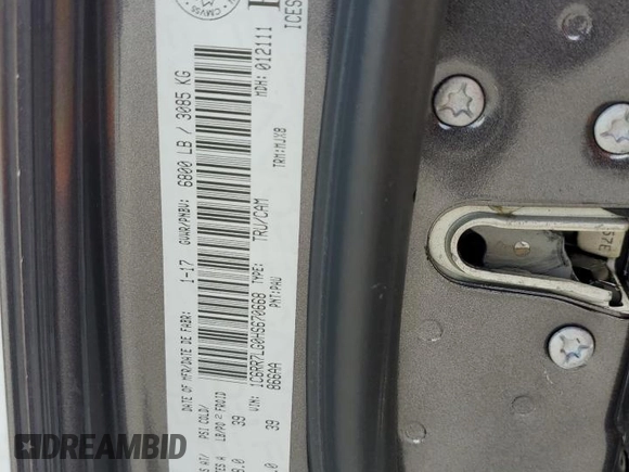 2017 Ram 1500 Big Horn z VIN 1C6RR7LG0HS670668, wystawiony jako Copart lot #43555905 z przebiegiem 77 048 mil mil oraz Szkoda całkowita • Salvage title. Historia ofert i sprzedaży dostępna na DreamBid. Obrazek 12.
