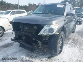 2018 Nissan Armada SL with VIN JN8AY2NC2JX503392, listed as a IAAI auction lot 41532481 with 179,997 mi miles. Bid and sale history available at carsss.com. Image 6.