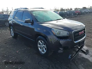 2014 GMC Acadia SLE with VIN 1GKKVPKD6EJ159470, listed as a IAAI auction lot 41697245 with 163,492 mi miles and . Bid and sale history available at carsss.com. Image 1.