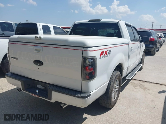 2008 Ford F-150 XL with VIN 1FTRW12W48KB81746, listed as a IAAI auction lot 41869042 with 224,104 mi miles. Bid and sale history available at carsss.com. Image 4.