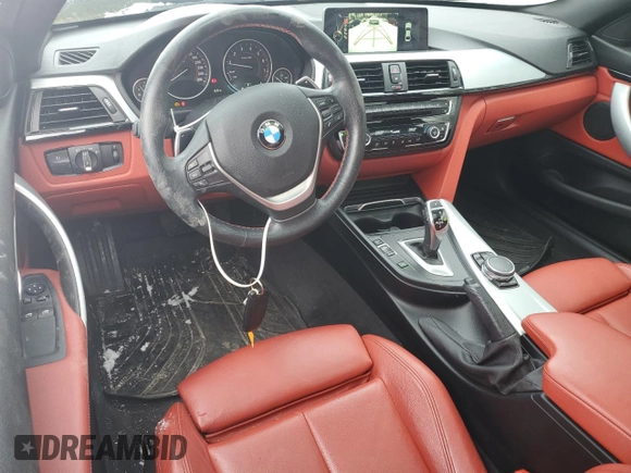 2016 BMW 4 Series 428i xDrive with VIN WBA3N9C51GK249915, listed as a Copart auction lot 43866985 with 82,082 mi miles and Salvage Title. Bid and sale history available at carsss.com. Image 8.