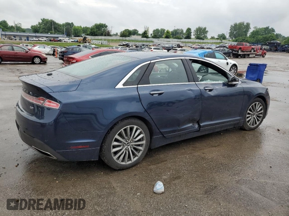 2017 Lincoln MKZ Premiere with VIN 3LN6L5A97HR628530, listed as a Copart auction lot 59408285 with 103,819 mi miles and Salvage title. Bid and sale history available at DreamBid. Image 3.