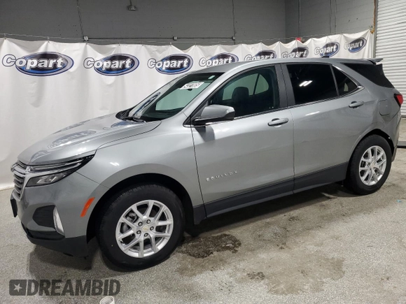 2023 Chevrolet Equinox LT with VIN 3GNAXUEG0PS199980, listed as a Copart auction lot 54327805 with 92,156 mi miles and Clean Title. Bid and sale history available at DreamBid. Image 1.