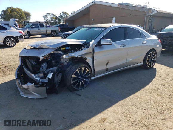 2019 Mercedes-Benz CLA with VIN WDDSJ4EB3KN713980, listed as a Copart auction lot 40117043 with 38,127 mi miles. Bid and sale history available at carsss.com. Image 1.