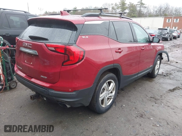 2018 GMC Terrain SLE with VIN 3GKALTEX8JL391880, listed as a IAAI auction lot 41974373 with 202,748 mi miles. Bid and sale history available at carsss.com. Image 4.