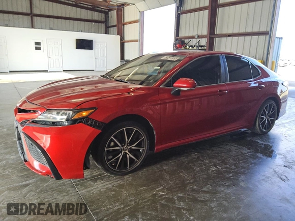 2023 Toyota Camry SE with VIN 4T1G11AK5PU126922, listed as a Copart auction lot 43338095 with 31,786 mi miles and Clean Title. Bid and sale history available at carsss.com. Image 1.