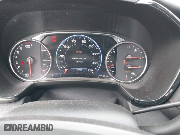 2021 Chevrolet Blazer RS with VIN 3GNKBKRS4MS570818, listed as a IAAI auction lot 42511827 with 28,519 mi miles and . Bid and sale history available at DreamBid. Image 7.