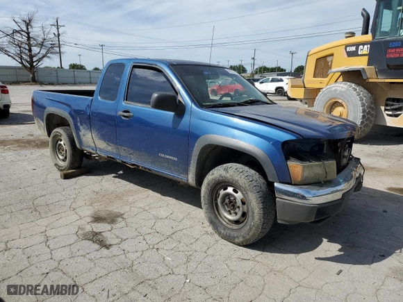 2005 Chevrolet Colorado Z85 with VIN 1GCDT198358192904, listed as a Copart auction lot 67827074 with 0 mi miles and Salvage Title. Bid and sale history available at carsss.com. Image 4.