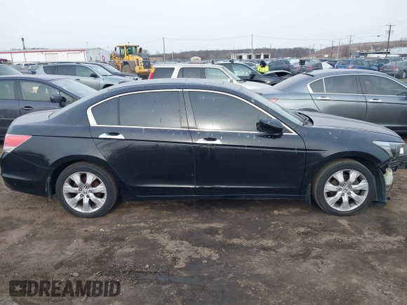 2010 Honda Accord EX-L with VIN 1HGCP3F85AA020216, listed as a IAAI auction lot 41347279 with 191,637 mi miles and . Bid and sale history available at DreamBid. Image 14.