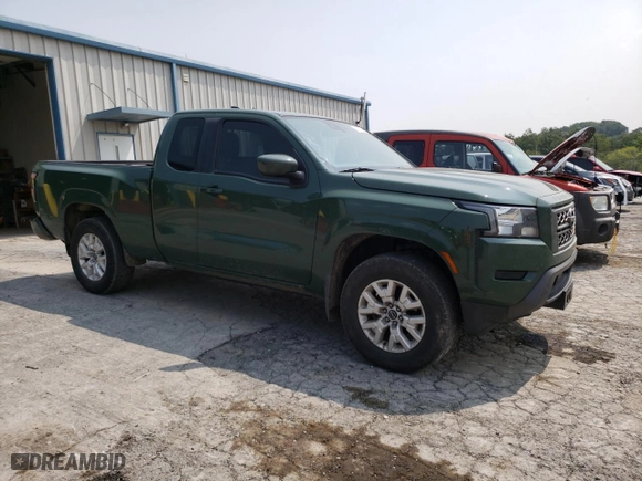 2022 Nissan Frontier S with VIN 1N6ED1CM9NN641637, listed as a Copart auction lot 66902694 with 37,398 mi miles and Salvage Title. Bid and sale history available at carsss.com. Image 4.