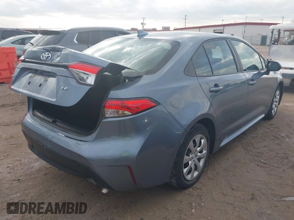 2024 Toyota Corolla LE with VIN 5YFB4MDE1RP099568, listed as a IAAI auction lot 42171625 with 43,013 mi miles and . Bid and sale history available at carsss.com. Image 4.
