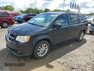 2018 Dodge Grand Caravan SXT z VIN 2C4RDGCG8JR249392, wystawiony jako Copart lot #55934805 z przebiegiem 142 342 mil mil oraz Szkoda całkowita • Salvage title. Historia ofert i sprzedaży dostępna na DreamBid. Obrazek 1.