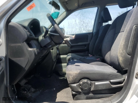 2006 Honda CR-V LX with VIN JHLRD68566C005857, listed as a Copart auction lot 54113335 with 97,360 mi miles and Clean Title. Bid and sale history available at carsss.com. Image 7.