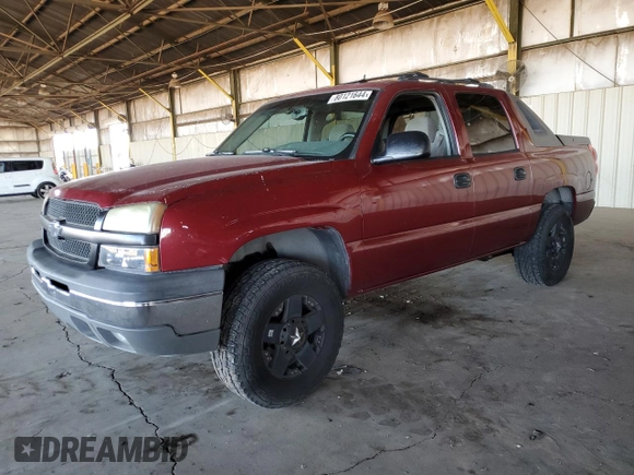 2005 Chevrolet Avalanche LS with VIN 3GNEC12Z65G273761, listed as a Copart auction lot 80121644 with 204,903 mi miles and Clean Title. Bid and sale history available at DreamBid. Image 1.