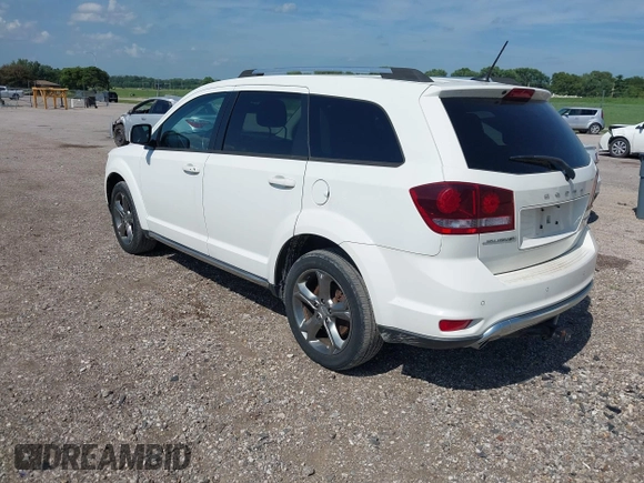 2016 Dodge Journey Crossroad z VIN 3C4PDCGG9GT181880, wystawiony jako IAAI lot #42581965 z przebiegiem 91 527 mil mil oraz . Historia ofert i sprzedaży dostępna na DreamBid. Obrazek 3.