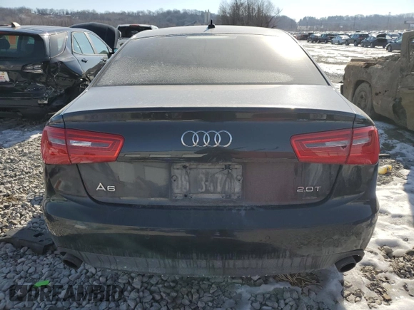 2012 Audi A6 Premium Plus with VIN WAUDFAFC9CN110525, listed as a Copart auction lot 42054555 with 171,958 mi miles and Salvage title. Bid and sale history available at DreamBid. Image 6.