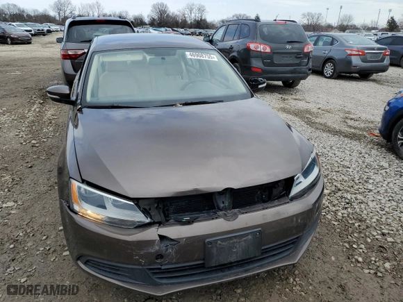 2011 Volkswagen Jetta Sedan SE PZEV with VIN 3VWDZ7AJ9BM321829, listed as a Copart auction lot 46908755 with 112,875 mi miles and Salvage Title. Bid and sale history available at carsss.com. Image 5.