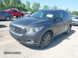 2014 Infiniti QX60 with VIN 5N1AL0MM6EC506295, listed as a IAAI auction lot 42549315 with 157,766 mi miles and . Bid and sale history available at DreamBid. Image 17.