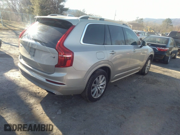 2016 Volvo XC90 T6 Momentum with VIN YV4A22PK7G1034763, listed as a IAAI auction lot 41590080 with 132,508 mi miles. Bid and sale history available at carsss.com. Image 4.