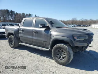 2021 Ram 1500 with VIN NCS107300, listed as a Copart auction lot 44147135 with 25,120 mi miles and Salvage title. Bid and sale history available at DreamBid. Image 4.