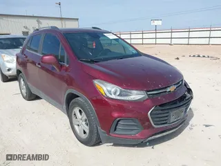 2017 Chevrolet Trax LT with VIN 3GNCJLSB6HL240010, listed as a IAAI auction lot 41624526 with NaN miles. Bid and sale history available at carsss.com. Image 1.