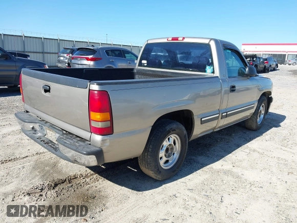 1999 Chevrolet Silverado 1500 with VIN 1GCEC14W8XZ104775, listed as a IAAI auction lot 41757246 with 1 mi miles. Bid and sale history available at carsss.com. Image 4.