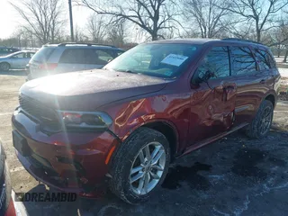 2021 Dodge Durango GT Plus with VIN 1C4RDJDG9MC751224, listed as a IAAI auction lot 41415688 with 54,598 mi miles and . Bid and sale history available at DreamBid. Image 17.