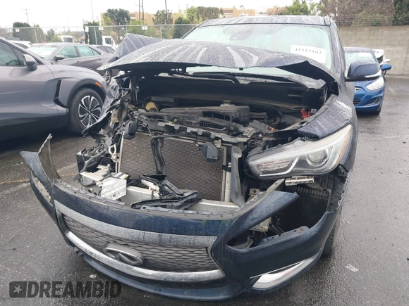 2019 Infiniti QX60 LUXE with VIN 5N1DL0MN1KC512944, listed as a IAAI auction lot 41515162 with 60,090 mi miles. Bid and sale history available at carsss.com. Image 6.