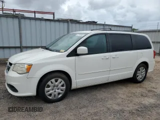 2013 Dodge Grand Caravan SXT with VIN 2C4RDGCG2DR553757, listed as a Copart auction lot 53756245 with 122,275 mi miles and Non Repairable. Bid and sale history available at DreamBid. Image 1.