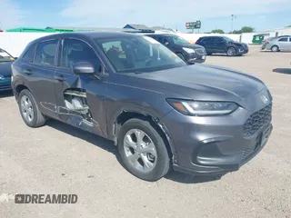 2023 Honda HR-V LX with VIN 3CZRZ1H3XPM743347, listed as a IAAI auction lot 42319043 with 28,960 mi miles and . Bid and sale history available at DreamBid. Image 1.
