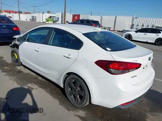 2018 Kia Forte LX with VIN 3KPFL4A73JE170771, listed as a IAAI auction lot 41809290 with 87,755 mi miles. Bid and sale history available at carsss.com. Image 3.