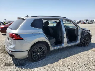 2022 Volkswagen Tiguan SE R-Line Black z VIN 3VV8B7AX9NM171563, wystawiony jako Copart lot #53090465 z przebiegiem 59 708 mil mil oraz Szkoda całkowita • Salvage title. Historia ofert i sprzedaży dostępna na DreamBid. Obrazek 3.