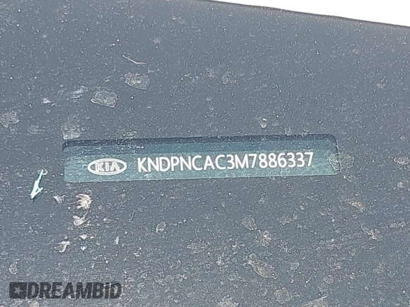 2021 Kia Sportage EX with VIN KNDPNCAC3M7886337, listed as a IAAI auction lot 42257589 with 45,216 mi miles and . Bid and sale history available at DreamBid. Image 9.