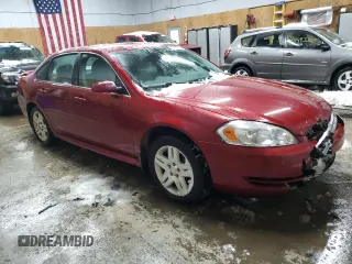 2013 Chevrolet Impala LT with VIN 2G1WB5E31D1164722, listed as a Copart auction lot 44796265 with 117,367 mi miles and Clean Title. Bid and sale history available at DreamBid. Image 4.