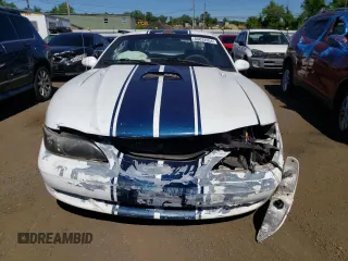 1996 Ford Mustang with VIN 1FALP4045TF220891, listed as a Copart auction lot 60832954 with 194,257 mi miles and Salvage Title. Bid and sale history available at carsss.com. Image 5.