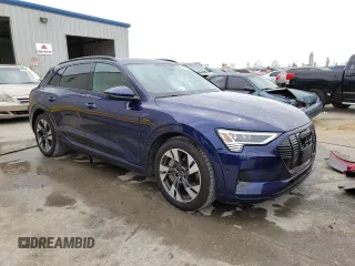 2022 Audi e-tron Premium with VIN WA1AAAGE5NB034143, listed as a Copart auction lot 43930573 with 4,484 mi miles. Bid and sale history available at carsss.com. Image 4.