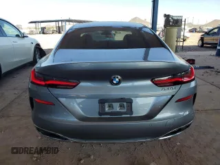 2020 BMW 8 Series 840i with VIN WBAGV2C09LCD92695, listed as a Copart auction lot 73230034 with 42,440 mi miles and Salvage Title. Bid and sale history available at carsss.com. Image 6.