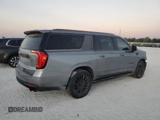 2023 GMC Yukon XL Denali Ultimate with VIN 1GKS2KKL2PR351959, listed as a Copart auction lot 83943414 with 20,081 mi miles and Salvage Title. Bid and sale history available at carsss.com. Image 3.